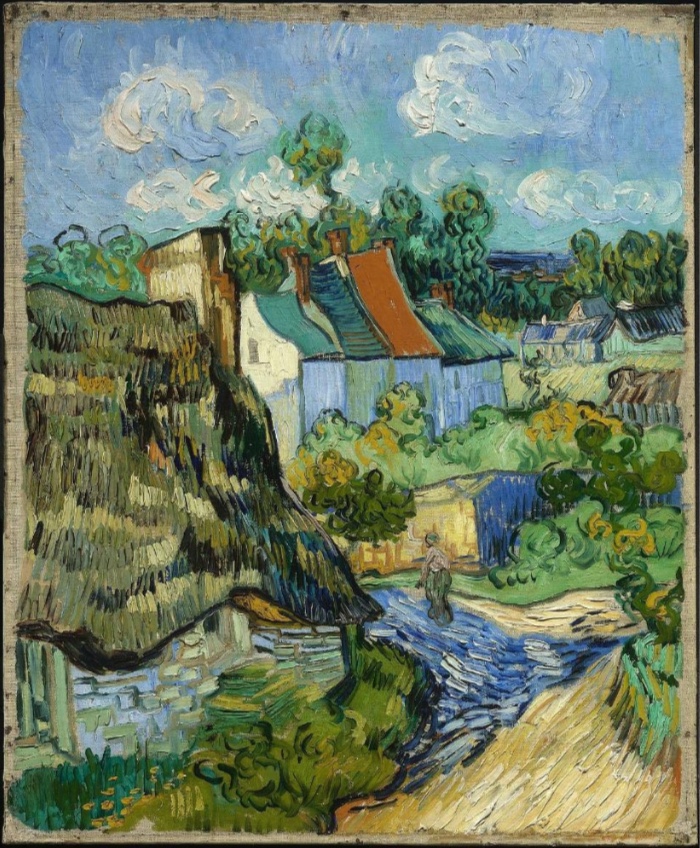 Vincent Van Gough, Houses at Auvers, 1890.